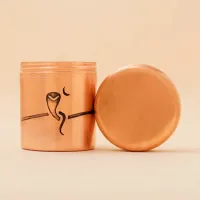 Медная шкатулка Вибхути (большая) - змея, Иша Лайф; Copper Vibhuti Box (Tall) - Naga, Isha Life